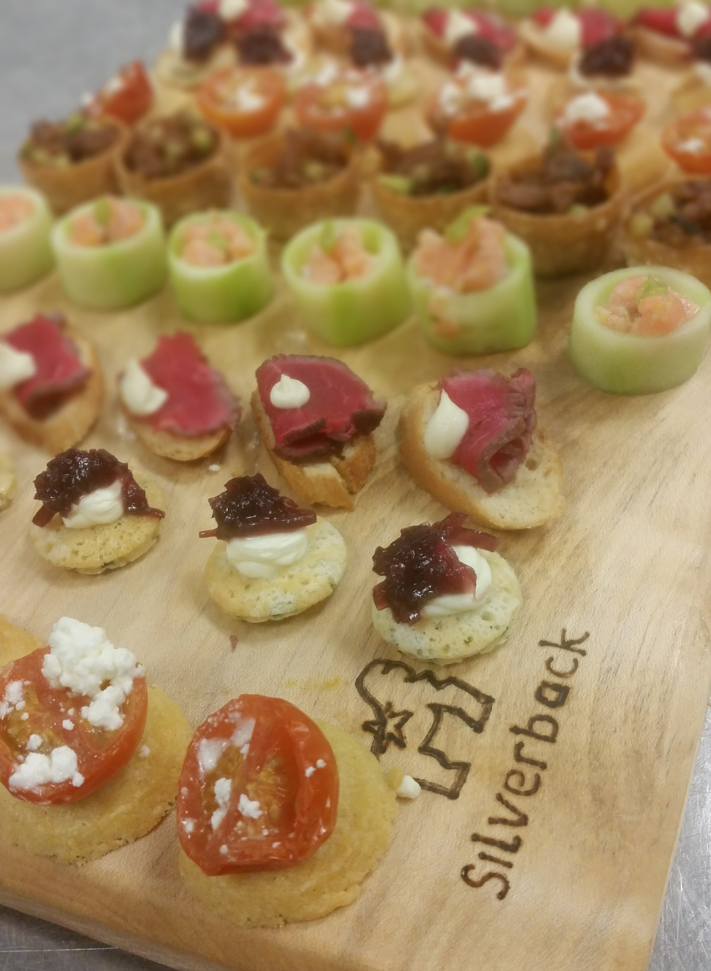 Cafe Sunlight canapes