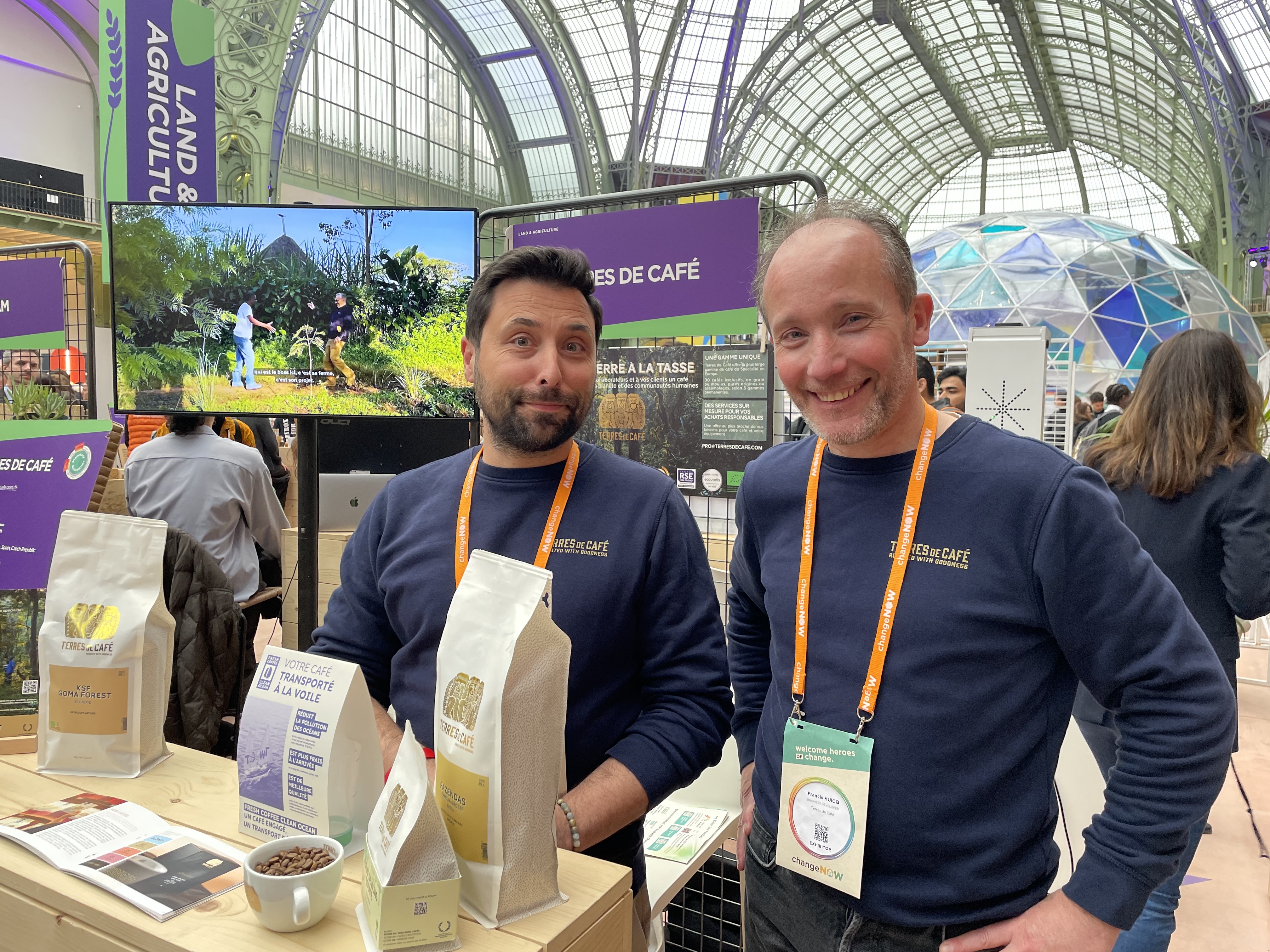 (l-r) Tony Boulo and Francis Huicq