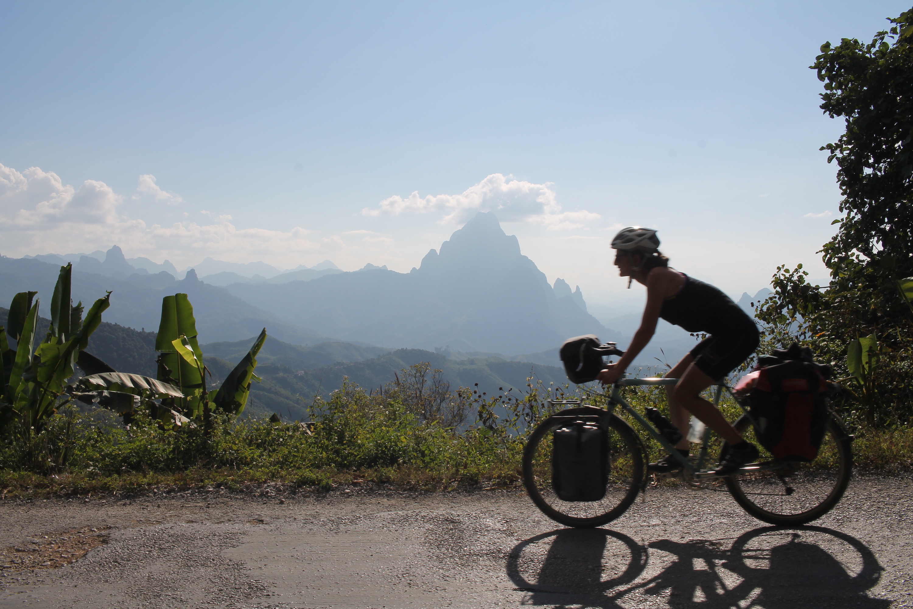 Laos cycling