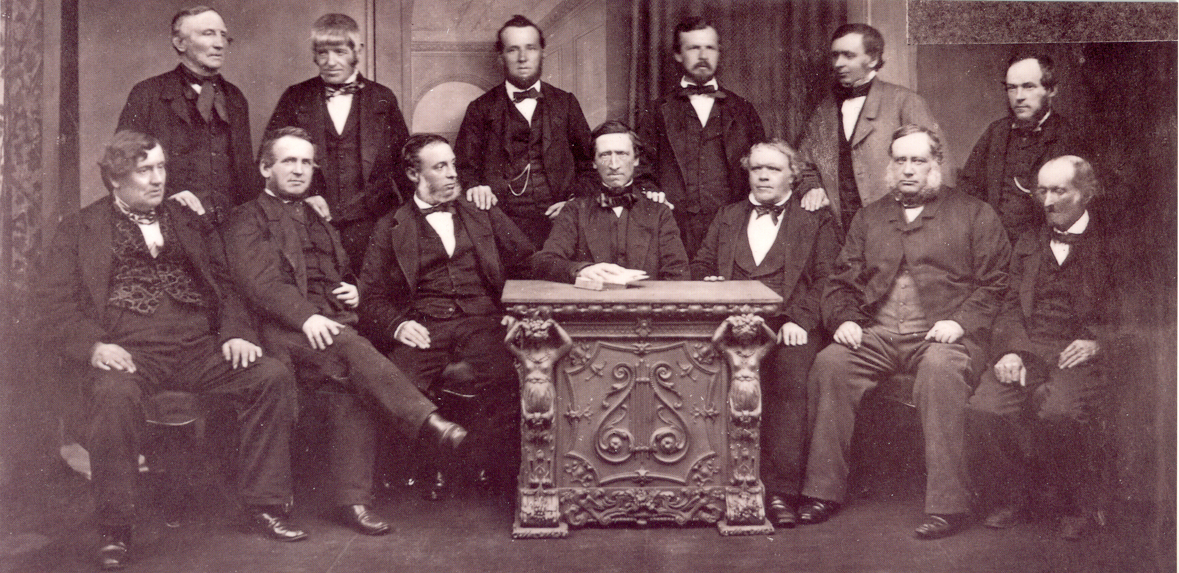 Co-operatives Rochdale Pioneers photograph of 1865