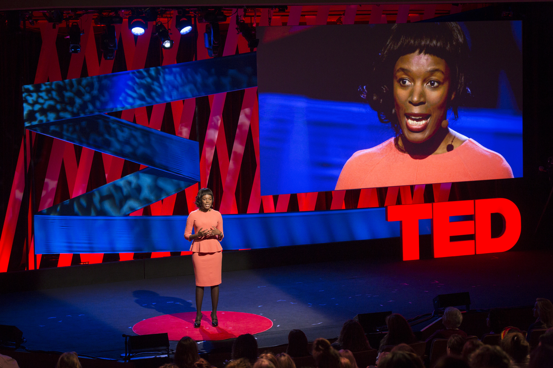 Elizabeth Nyamayaro speaks at TEDWomen2015