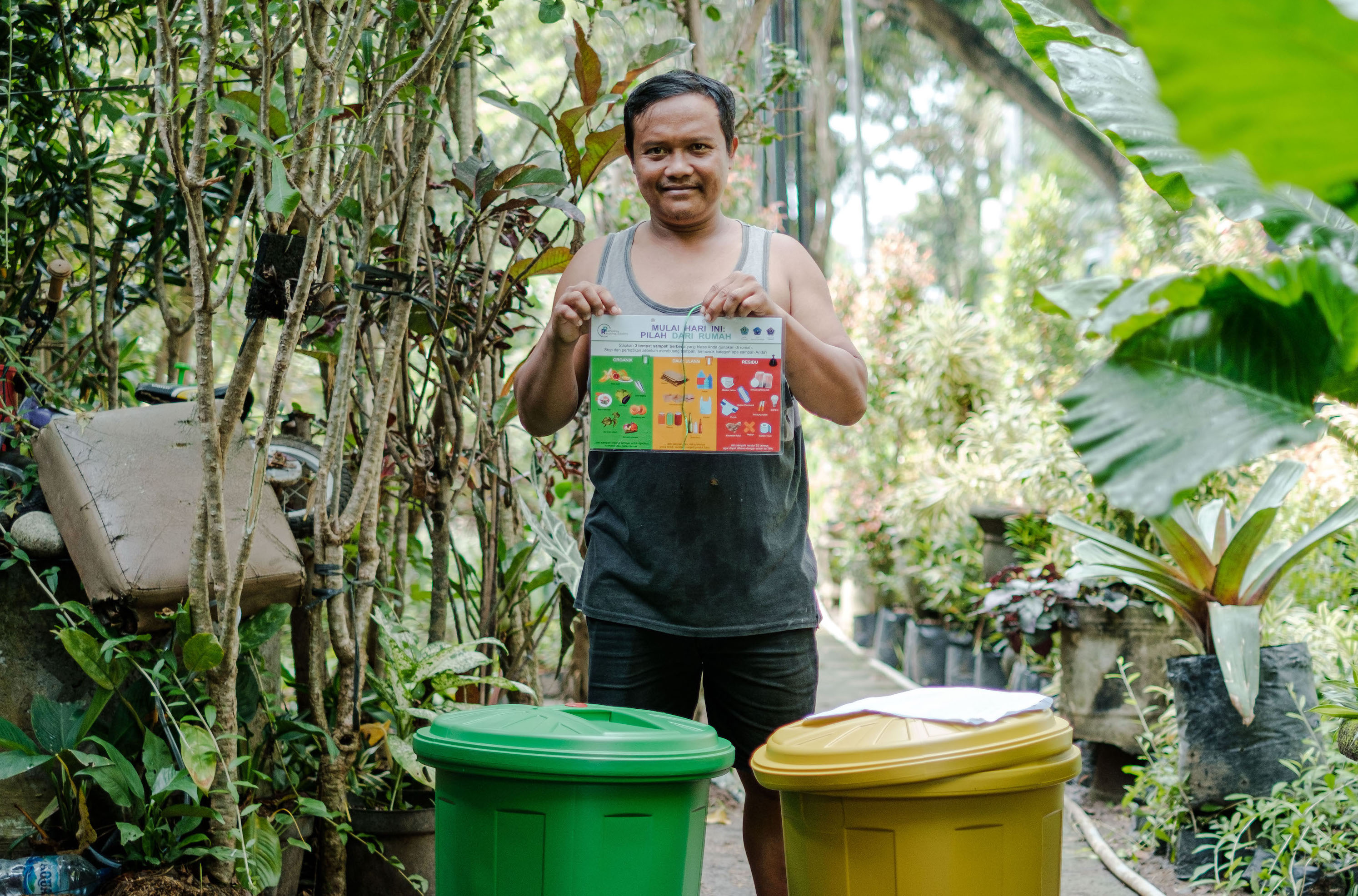 Delterra bins distribution Indonesia
