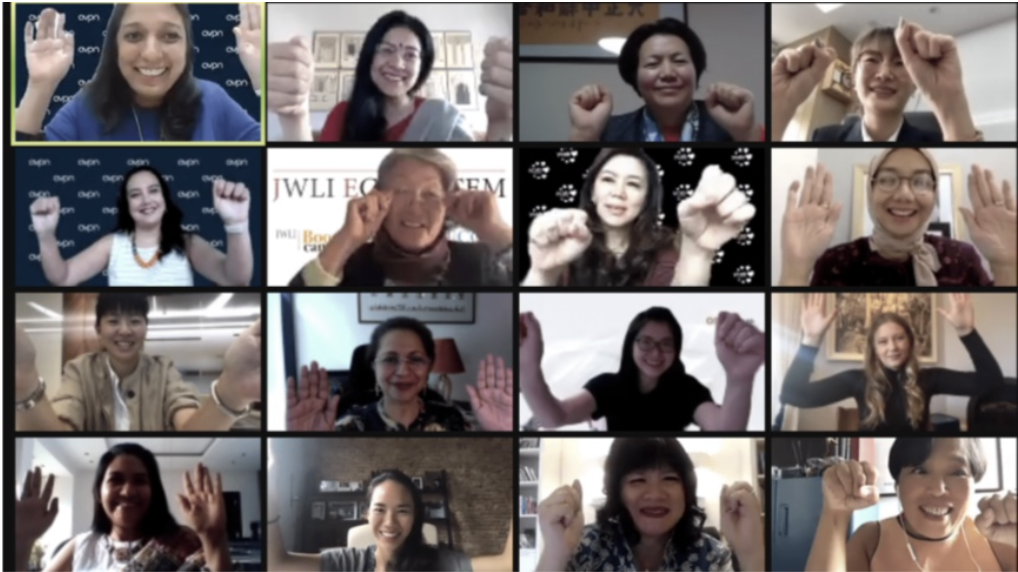 Asia Gender Network online meeting