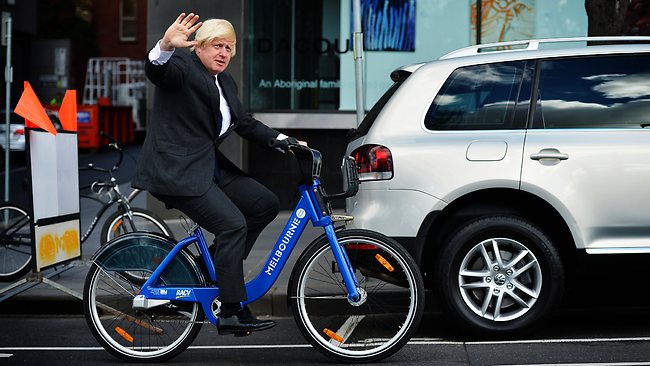 Boris Johnson_cycling_London Mayor