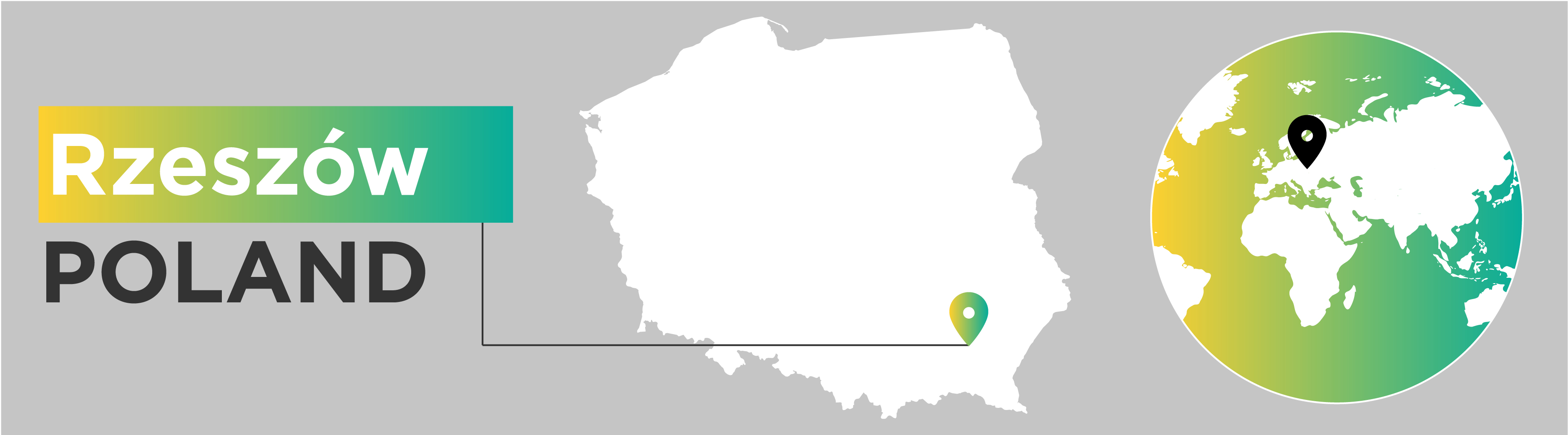 Map locating the city of Rzeszów in Poland