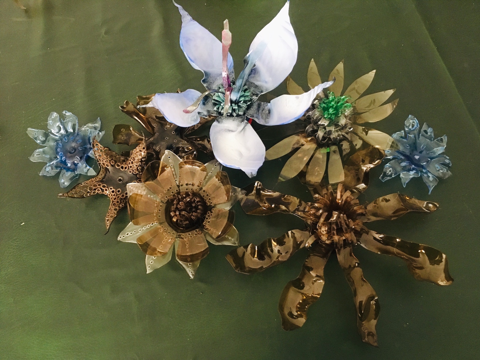 Christmas decorations made by Dreamcatcher Foundation