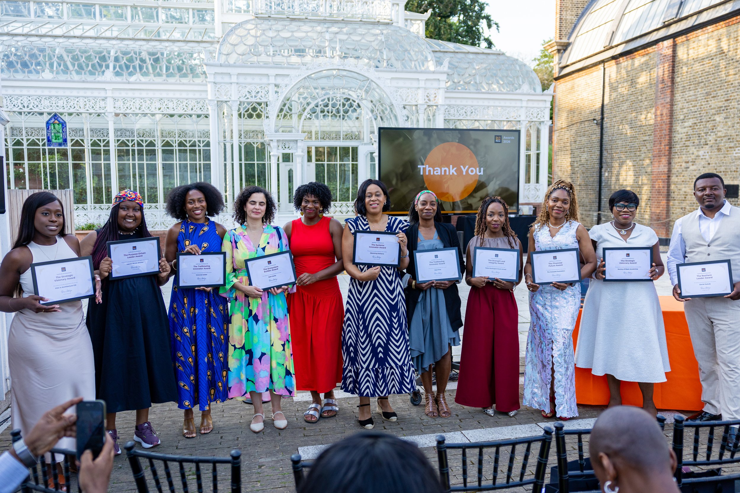 Do It Now Now Awards winners 2026 Do It Now Now Awards winners 2026