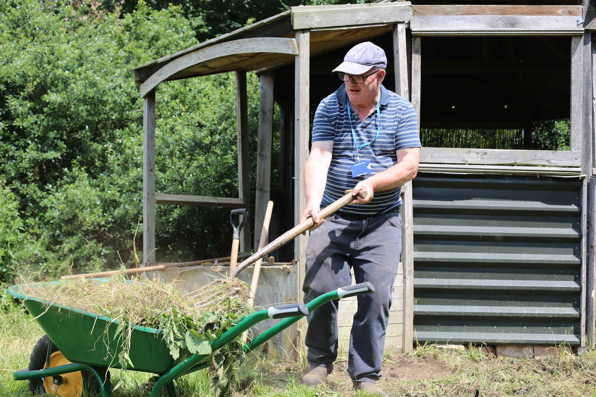 Forty Hall volunteer