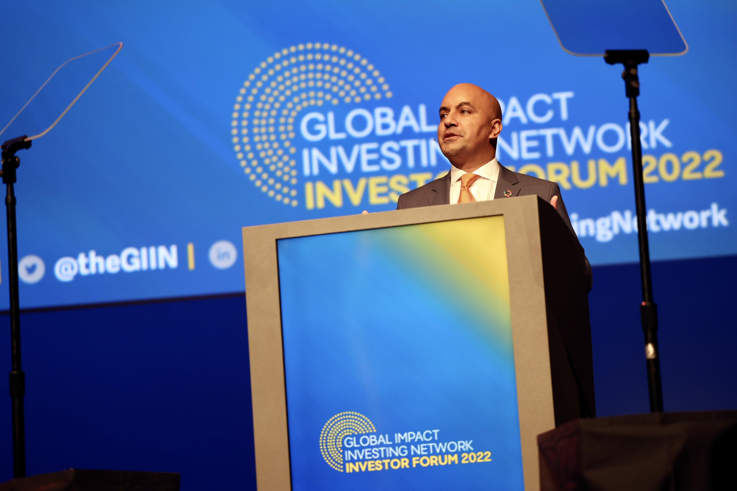 Amit Bouri at the GIIN investor forum 2022