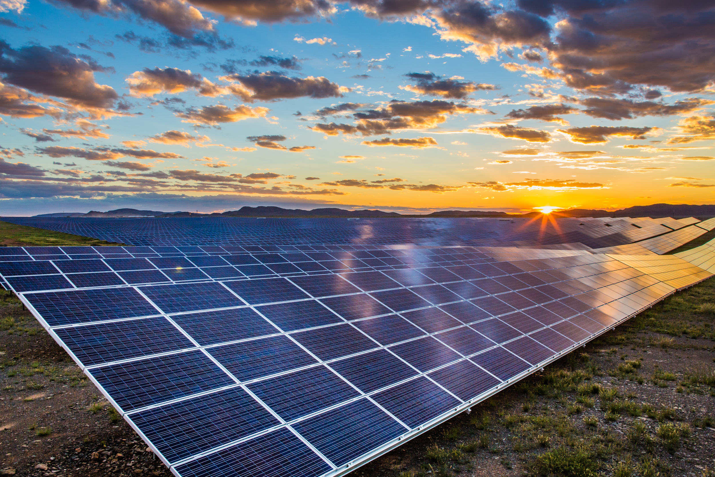 Solar farm in De Aar, South Africa