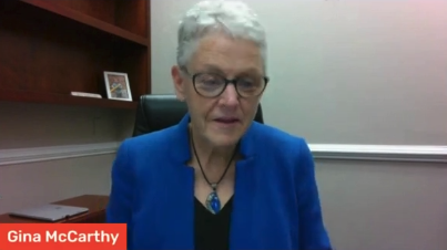 Gina McCarthy White House national climate advisor.