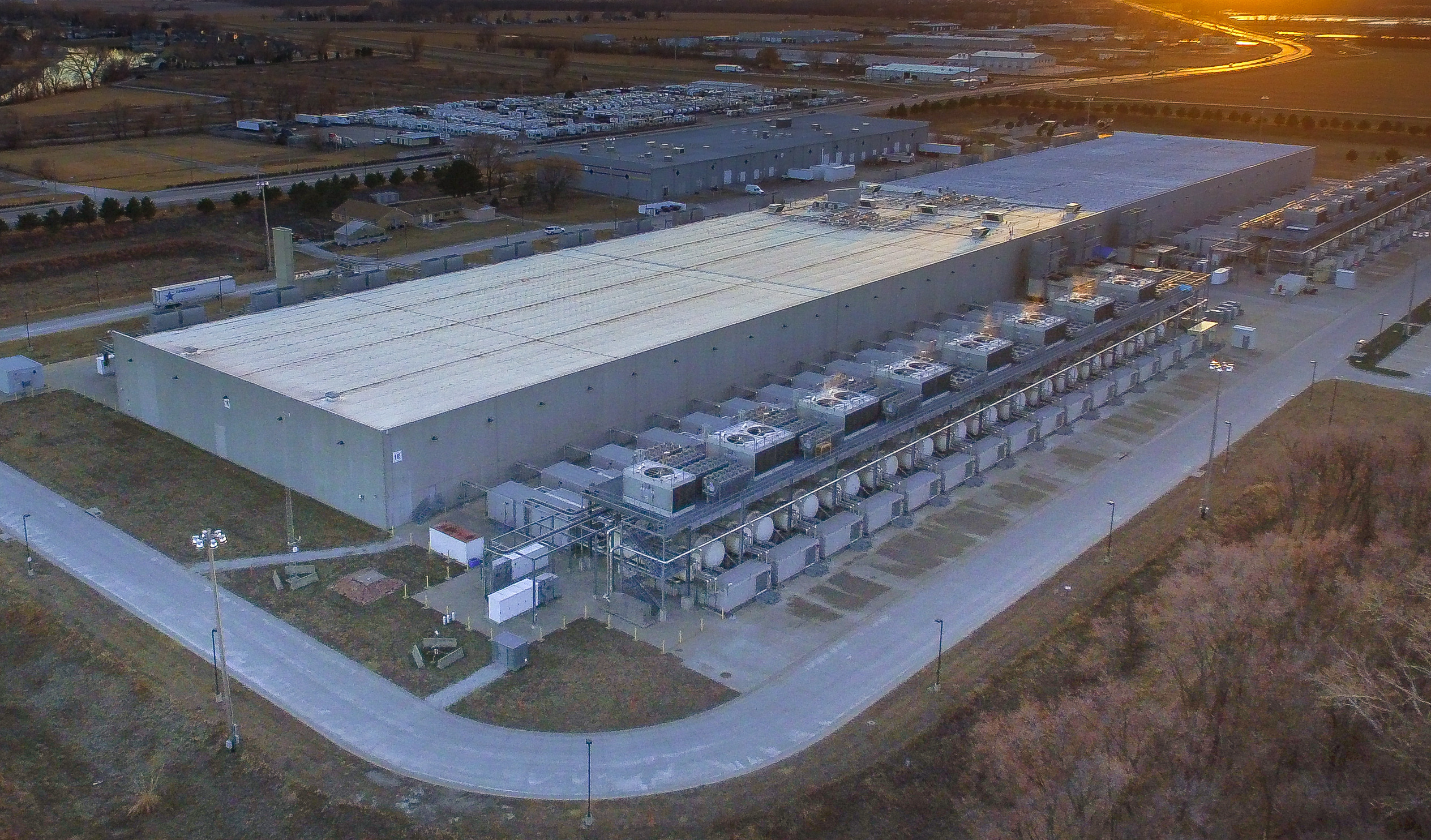 Google's data centre in Council Bluffs, Iowa