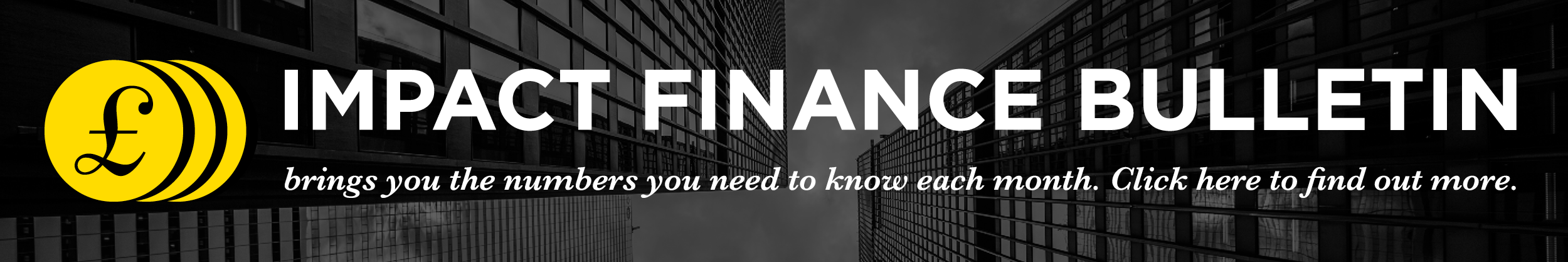 Impact finance bulletin body banner
