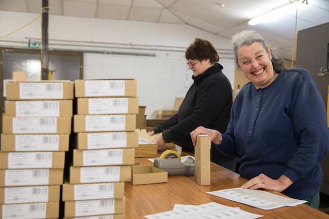 Kilmarnock employees at work