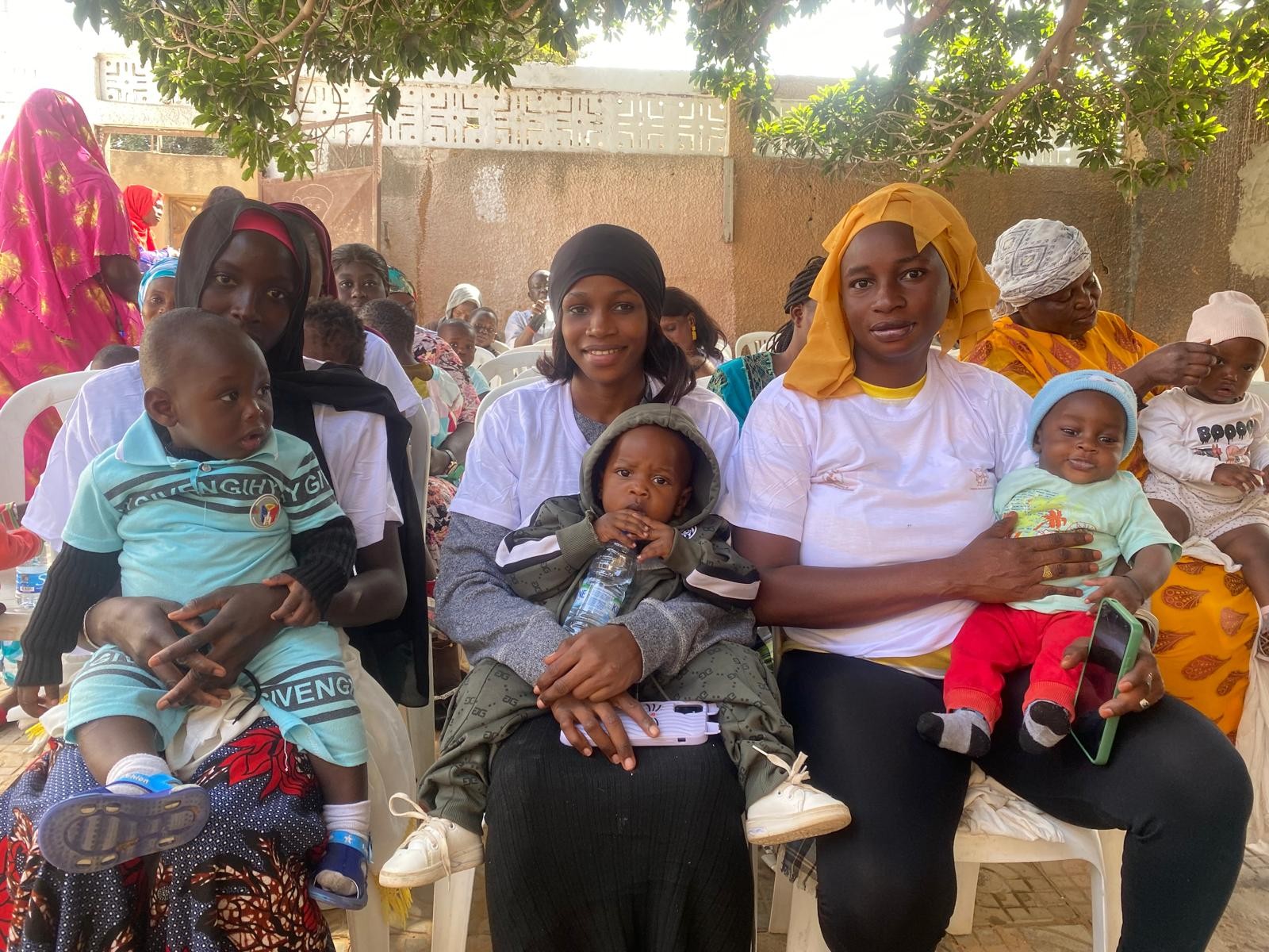 Parents and children at the MindUp centre
