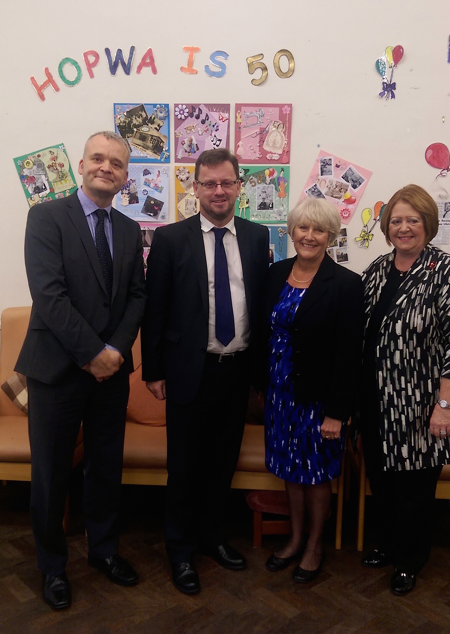 Minister for Civil Society visit to Tapestry social enterprise