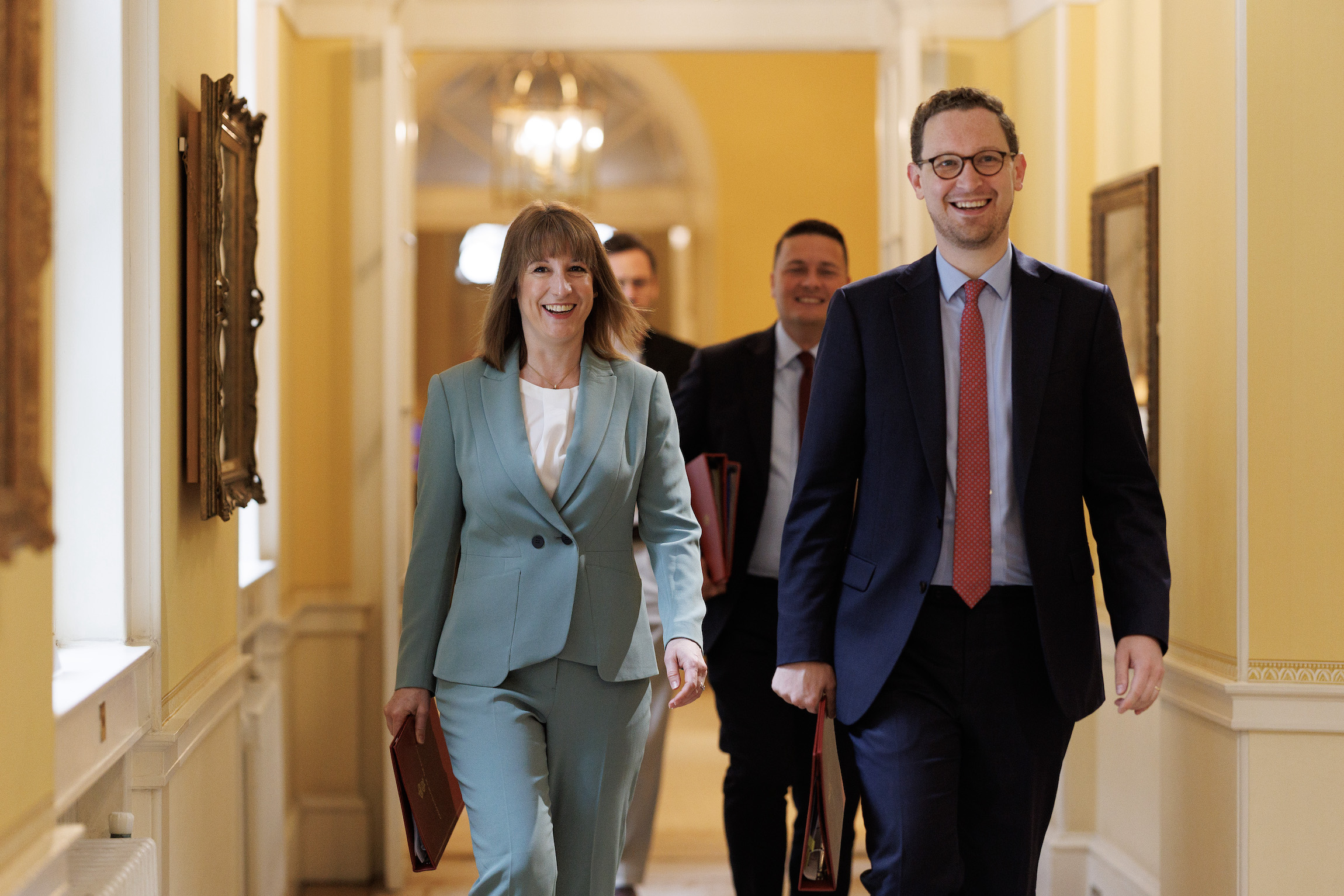 Rachel Reeves and Darren Jones