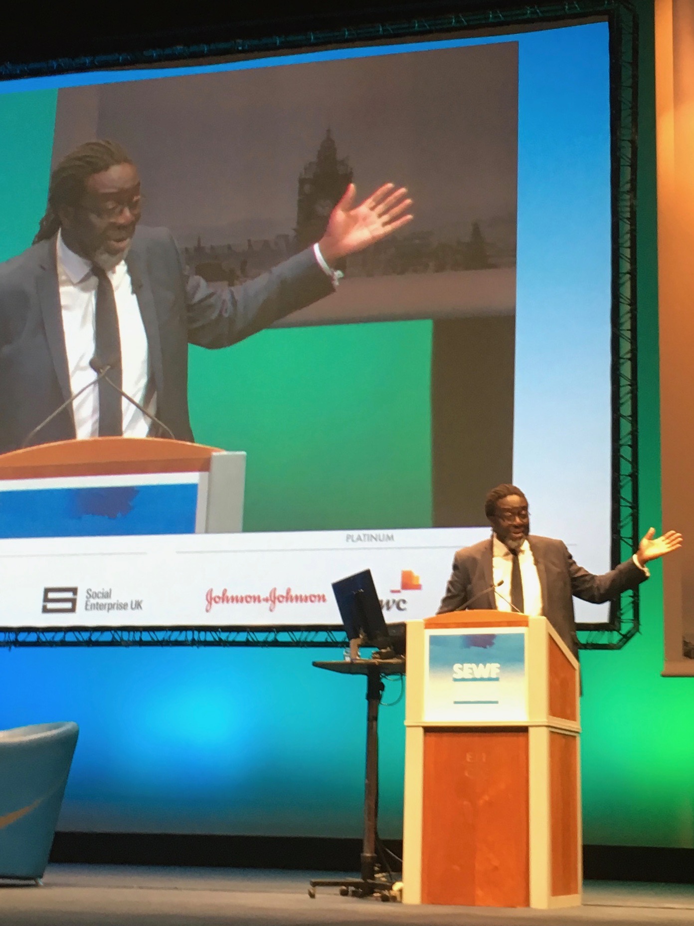 SEWF 2018 speaker Victor Adebowale