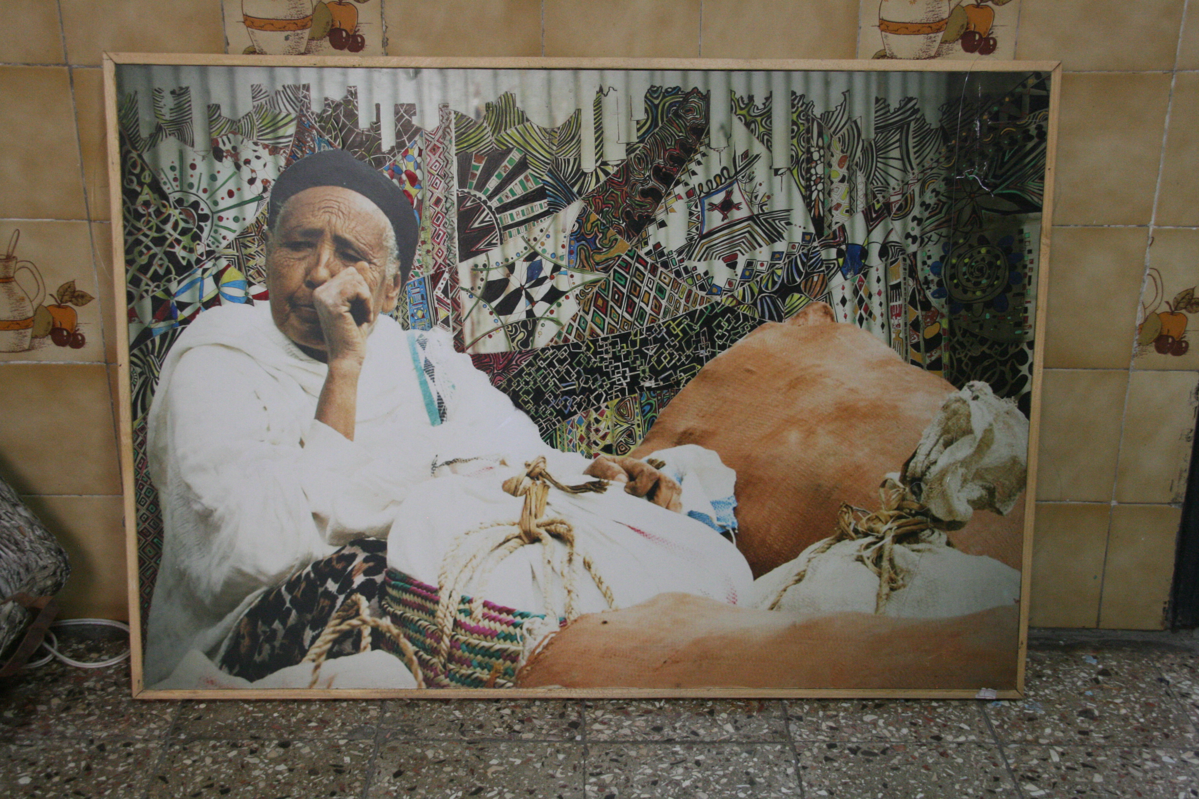 Photograph at Sabegn store Addis Ababa Ethiopia