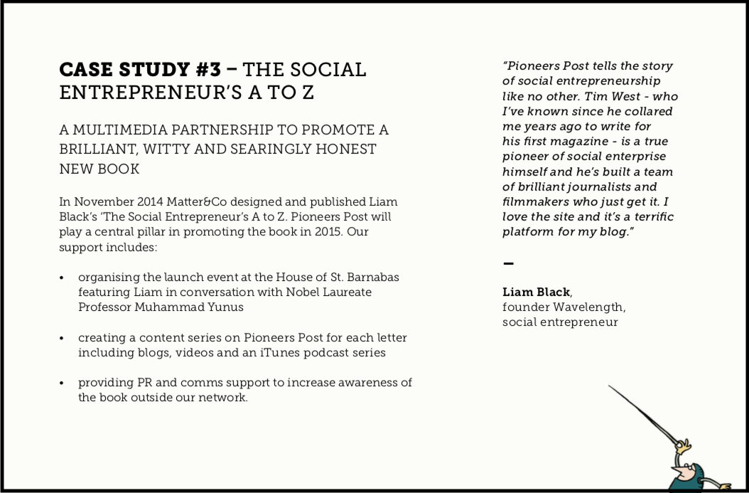 Pioneers Post Partnerships