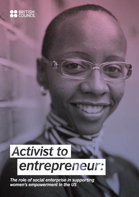 Social entrprise and women’s empowerment report cover