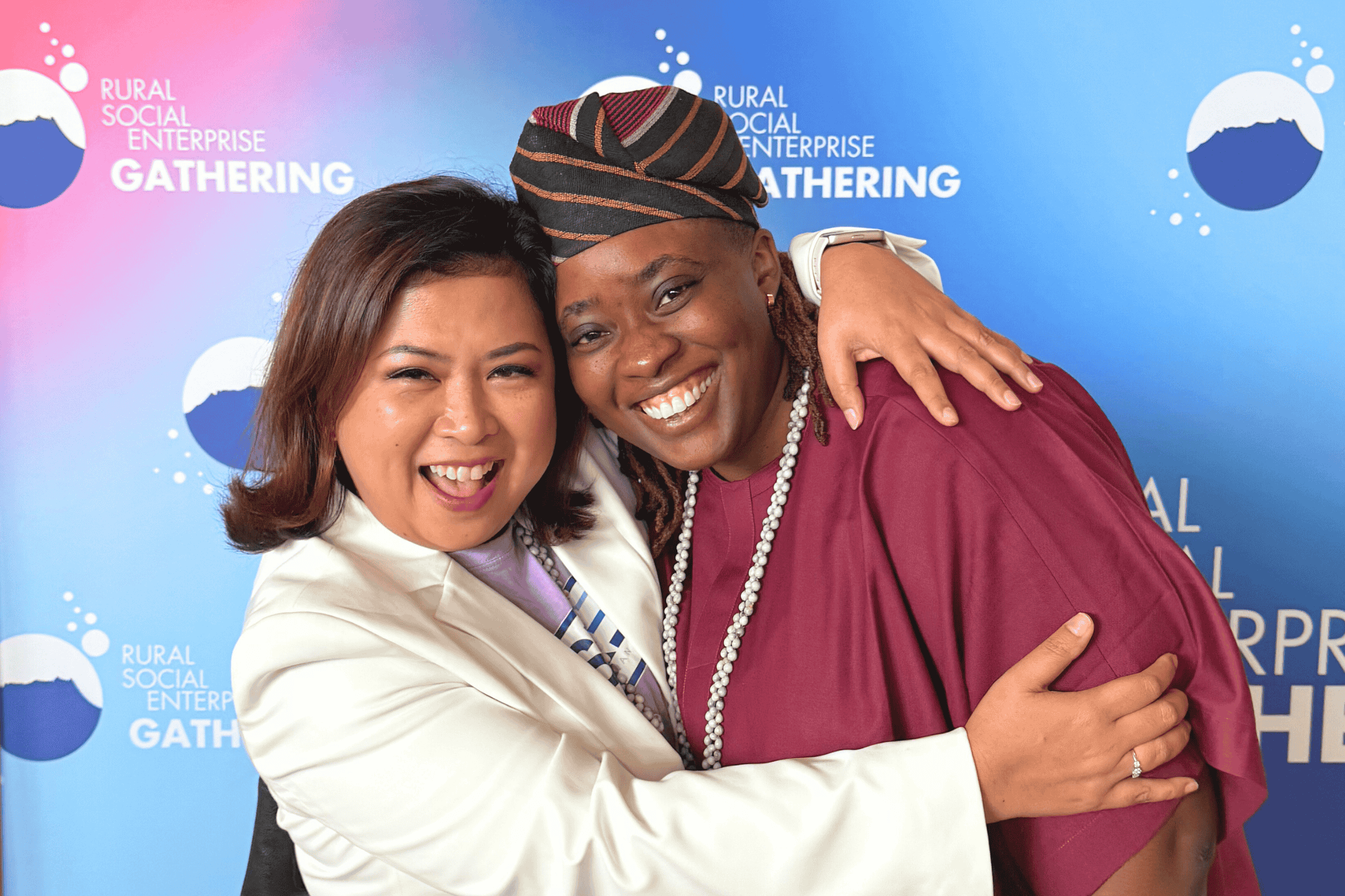 Viviantie Sarjuni and Tony Joy at RSEG2025 Viviantie Sarjuni and Tony Joy at RSEG2025