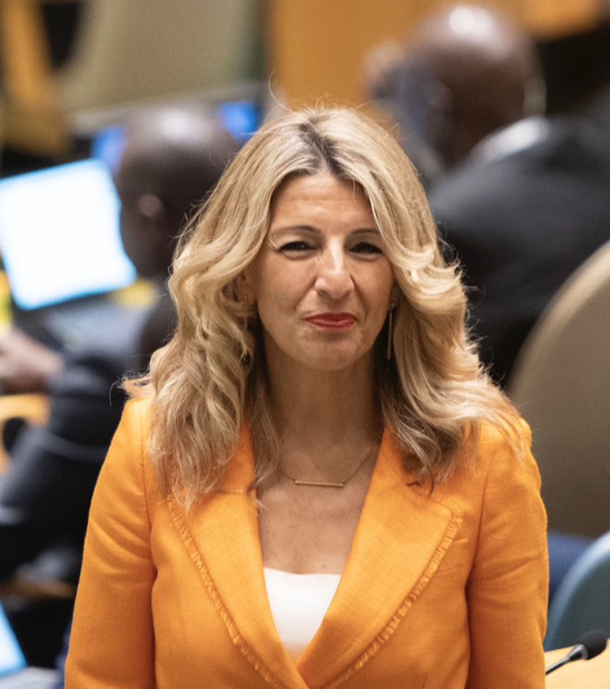Yolanda Diaz at the UN 