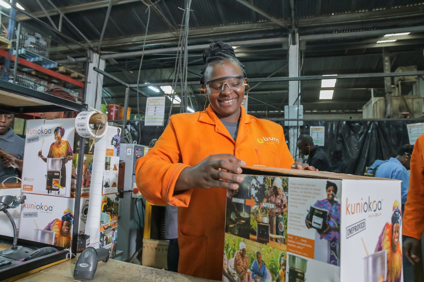 Picture of a worker at Burn Manufacturing