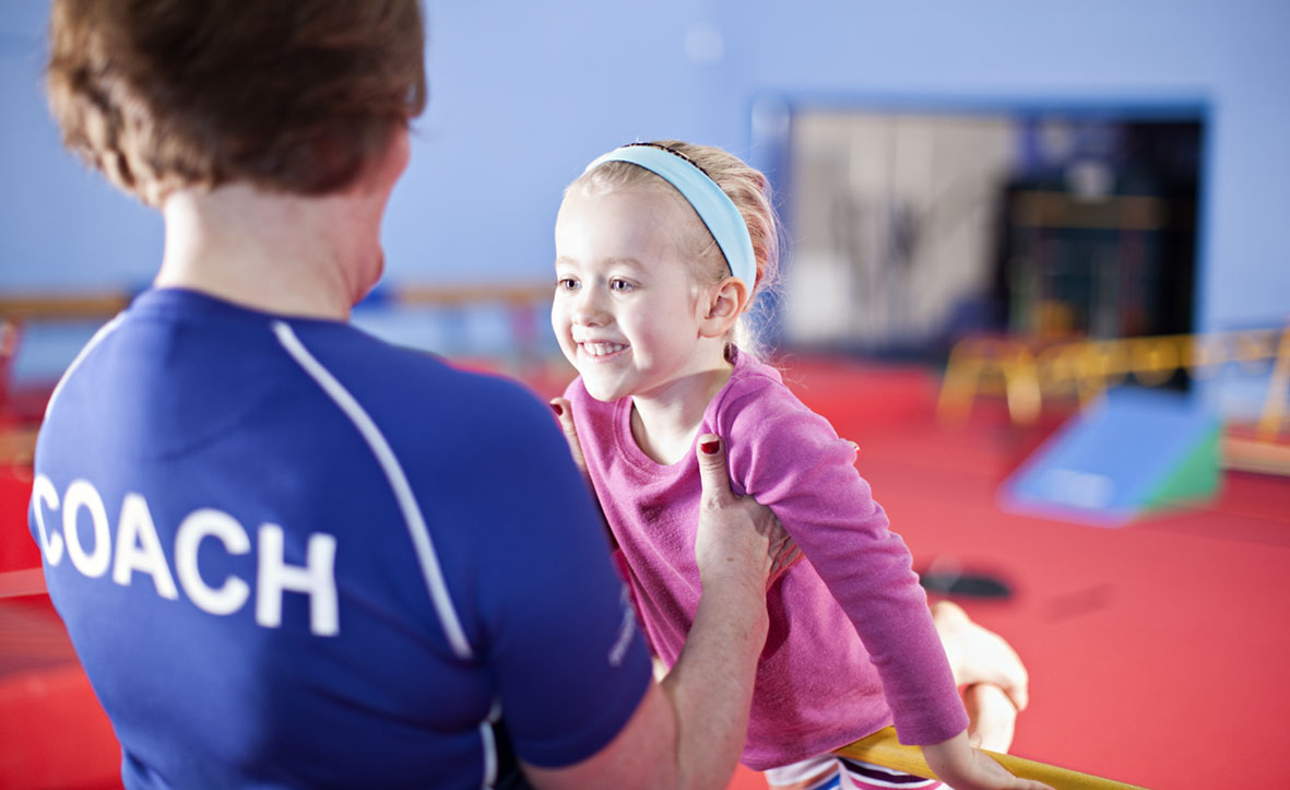 Coaching session at Edinburgh Leisure centre