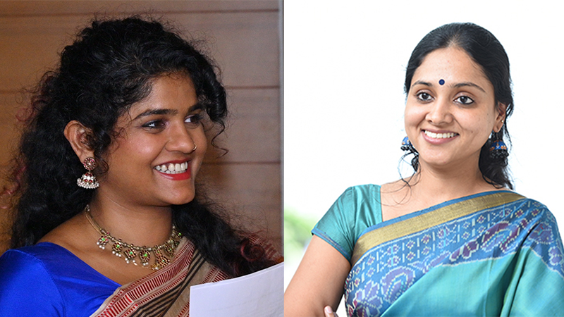 Meenakshi Iyer and Aarti Mohan