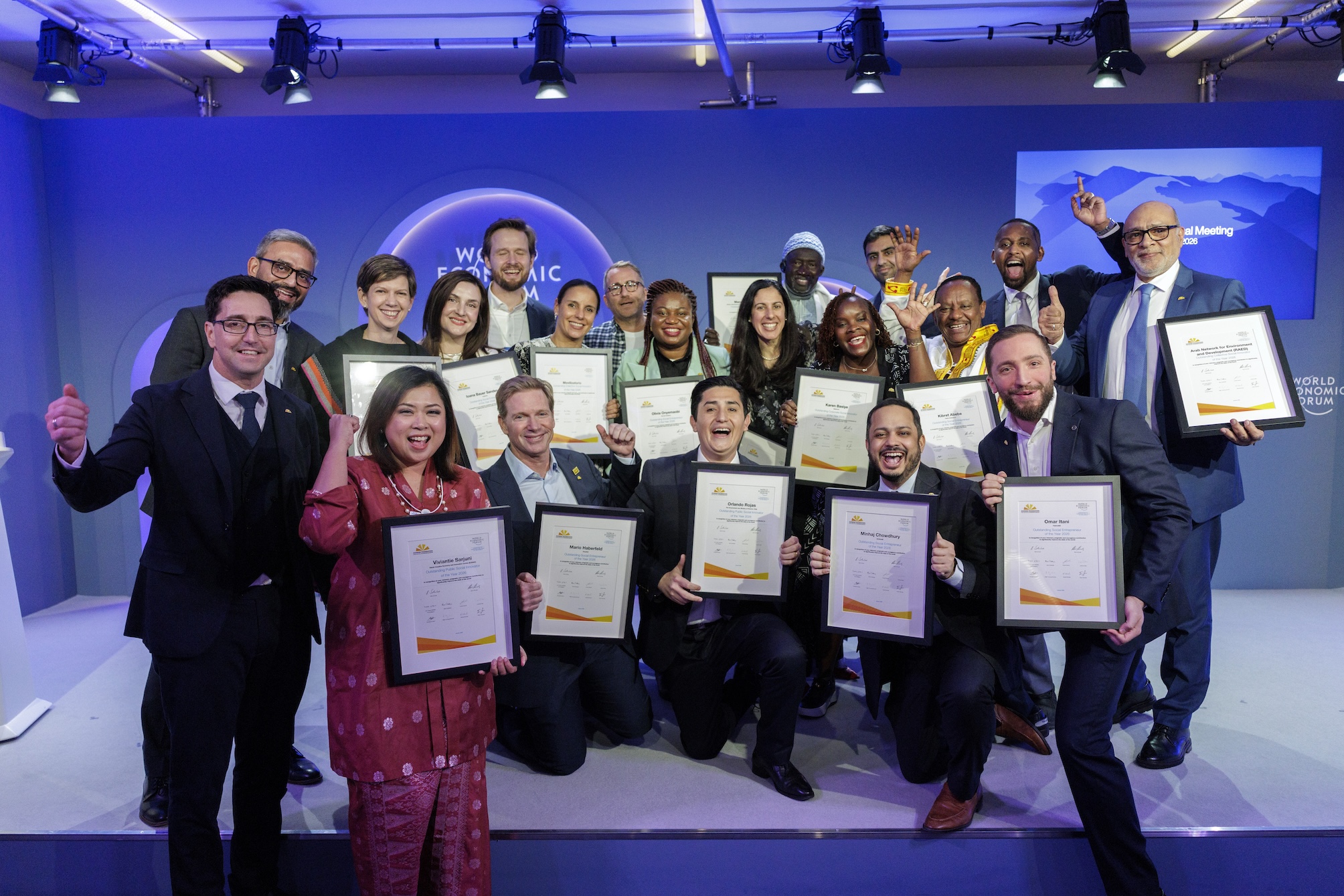 WEF Davos Schwab award winners 2026