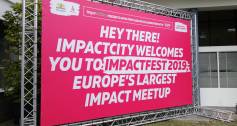 ImpactFest 2019 sign