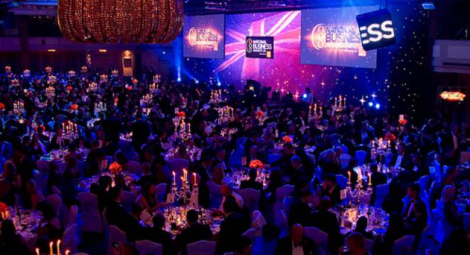 National Business Awards gala dinner