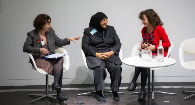 Jane Garvey, Sakena Yacoobi and Sophi Tranchell Jane Garvey, Sakena Yacoobi and Sophi Tranchell