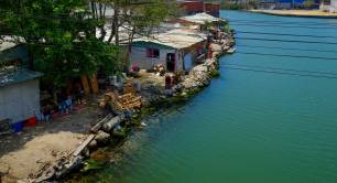 The Riverside Slums, Cartagena, Colombia 