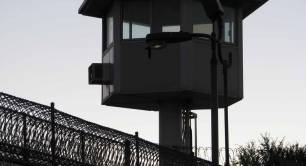 Prison guard tower