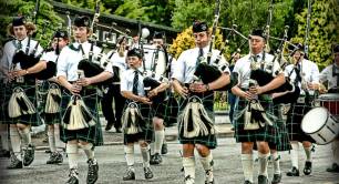 Scottish school band
