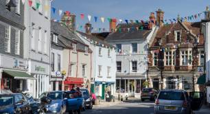 The village of Ashburton in Devon photo credit Alison Day on Flickr