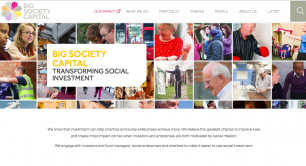 Big Society Capital - homepage 