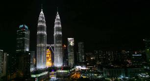 Kuala Lumpur&#039;s twin towers