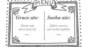 Lunch menu - Grace