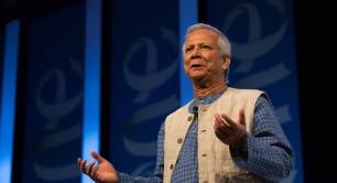 Muhammad Yunus an One Young World 2013