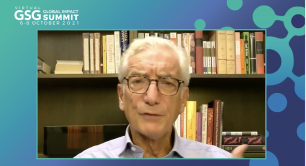 Sir Ronald Cohen at the GSG Summit 2021