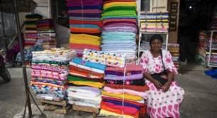 Street vendor in Dakar, Senegal