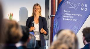 Zarah Bruhn at SEND event April 2022