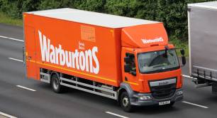 Warburtons lorry
