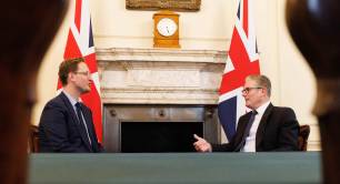 Darren Jones and Keir Starmer