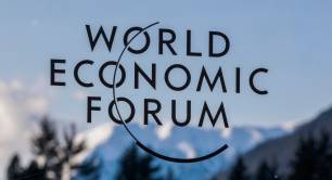 World Economic Forum sign
