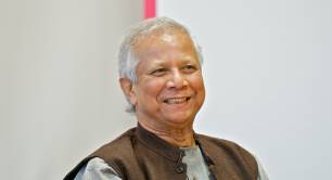 Muhammad Yunus in Salford