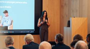 AIBO founder Solene Declas delivers her winning pitch at IGNITE 2025 2.jpg